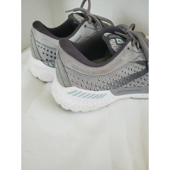 Brooks Adrenaline 21 Running Shoes Mens Size 10 Wide D Sneakers Athletic Gray - Picture 7 of 12